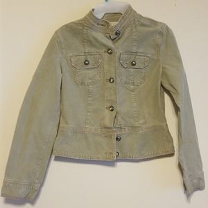Old Navy corderoy greenish medium jacket